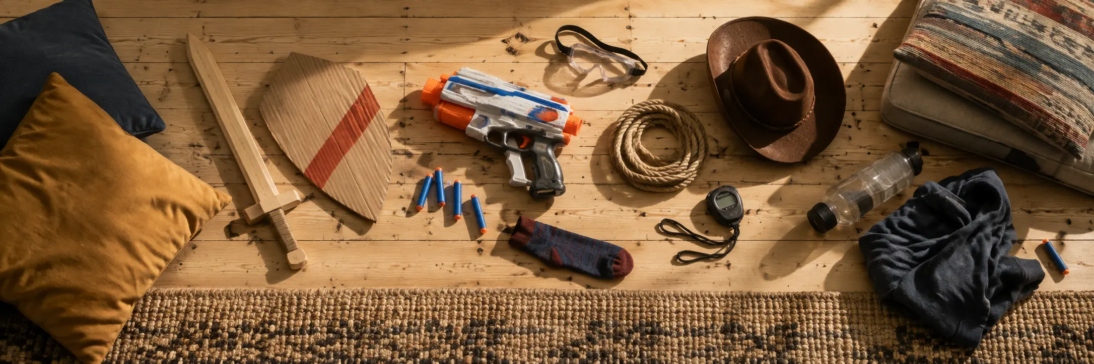 Kinder spielen mit Waffen – ist Kampfspiel problematisch?