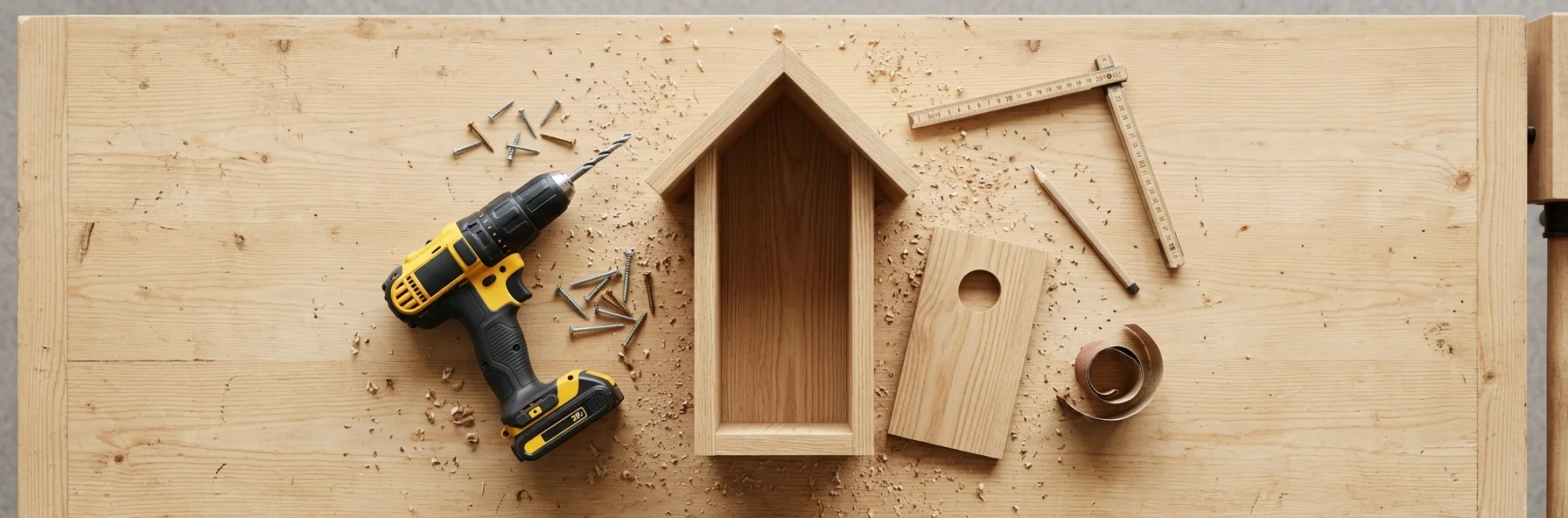 Vogelschutzkasten bauen mit Kindern – Anleitung