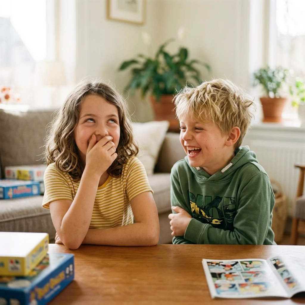 Flachwitze für Kinder – 25 Kalauer zum Stöhnen und Lachen