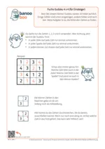 Vorschau: Fuchs-Sudoku Set 1 – 4×4 für Einsteiger