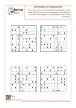 Vorschau: Genie-Sudoku Set 2 – 9×9 anspruchsvoll