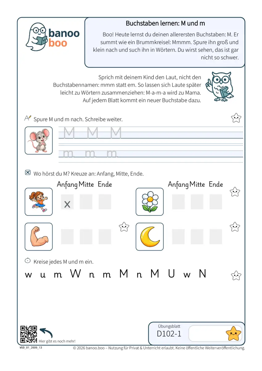 Vorschau: Buchstaben lernen