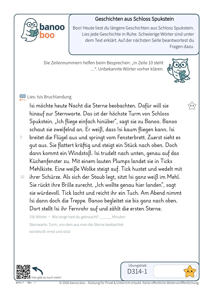 Geschichten aus Schloss Spukstein – Vorschau