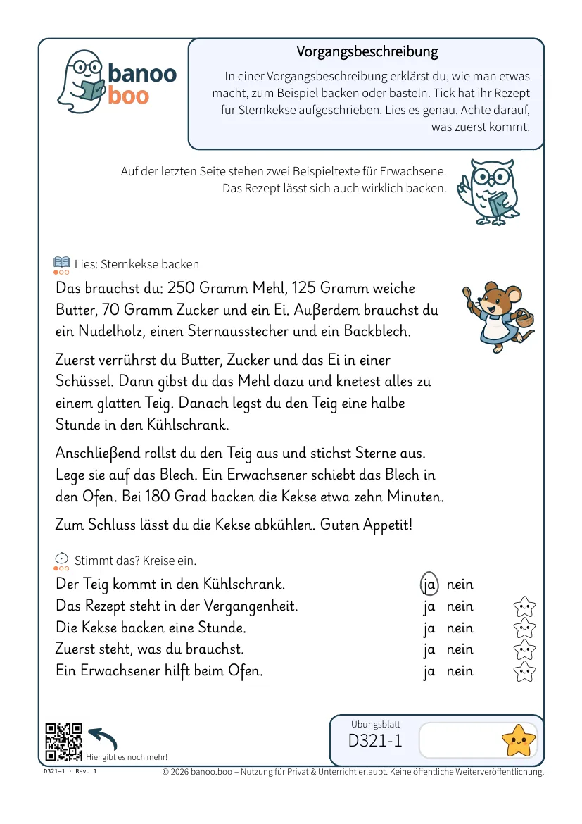 Vorgangsbeschreibung – Vorschau