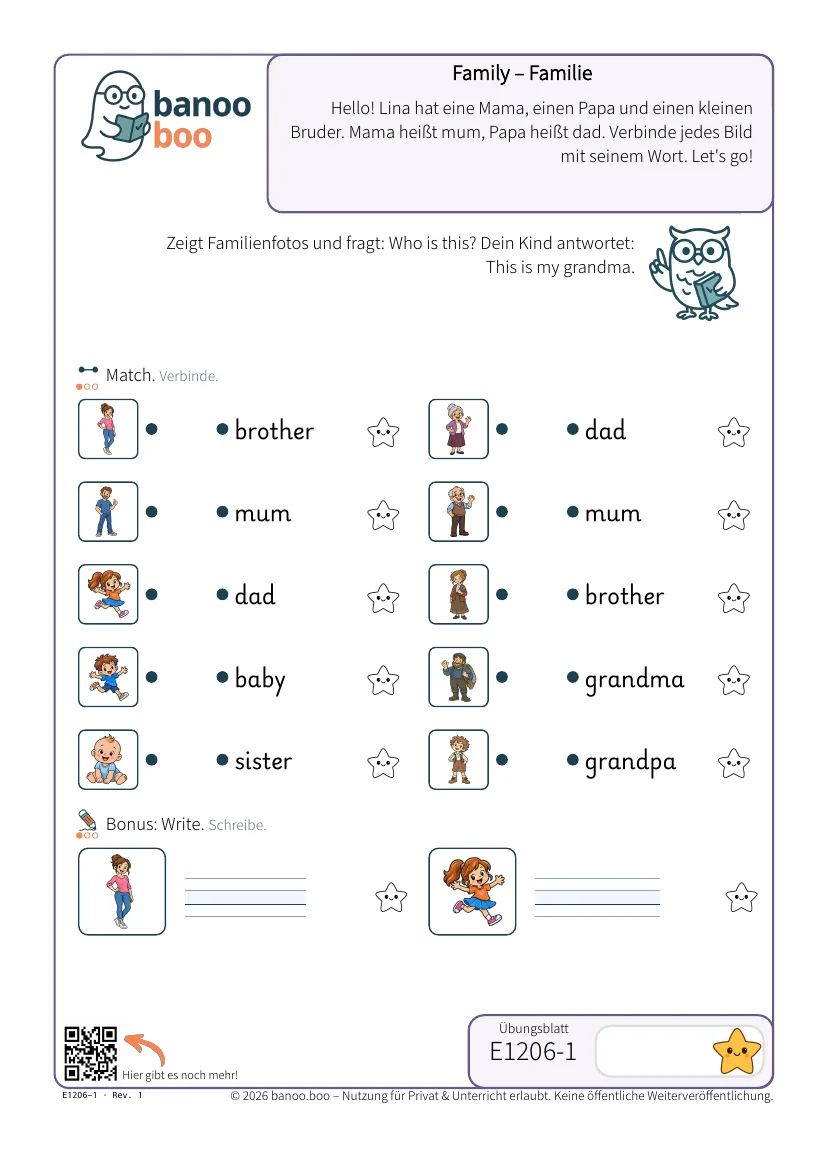 Family – Familie – Vorschau