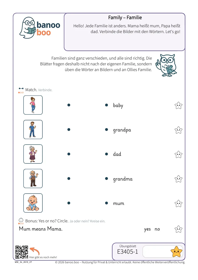 Family – Familie – Vorschau