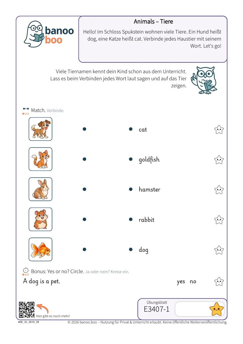 Vorschau: Animals – Tiere