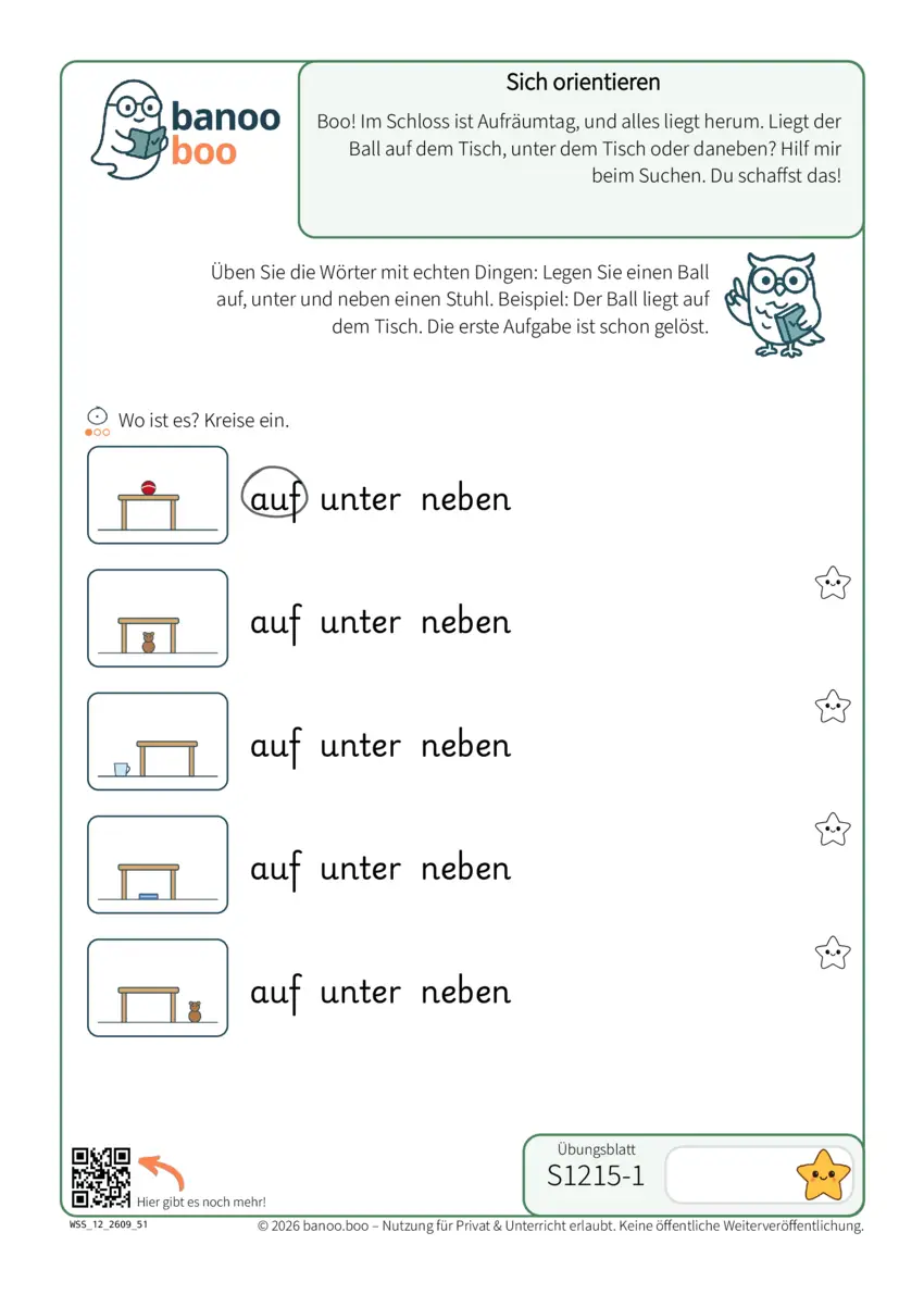 Sich orientieren – Vorschau
