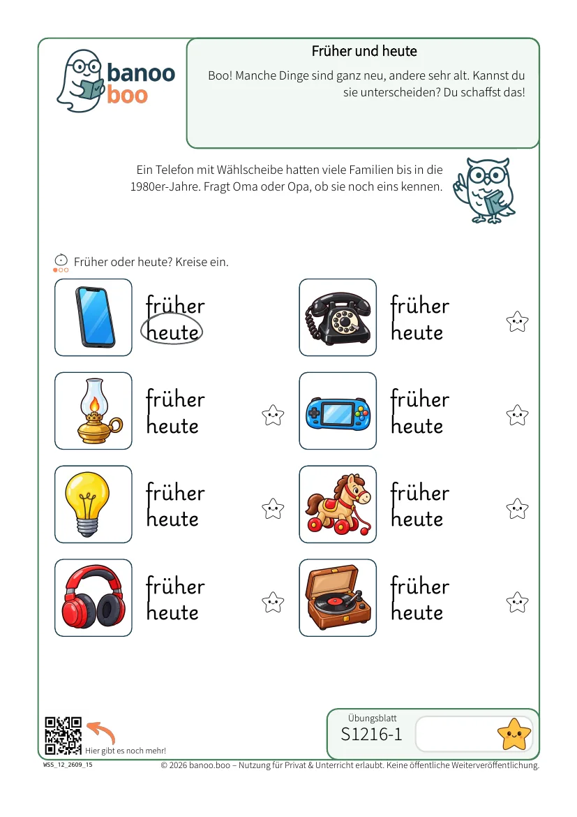 Vorschau: Früher und heute