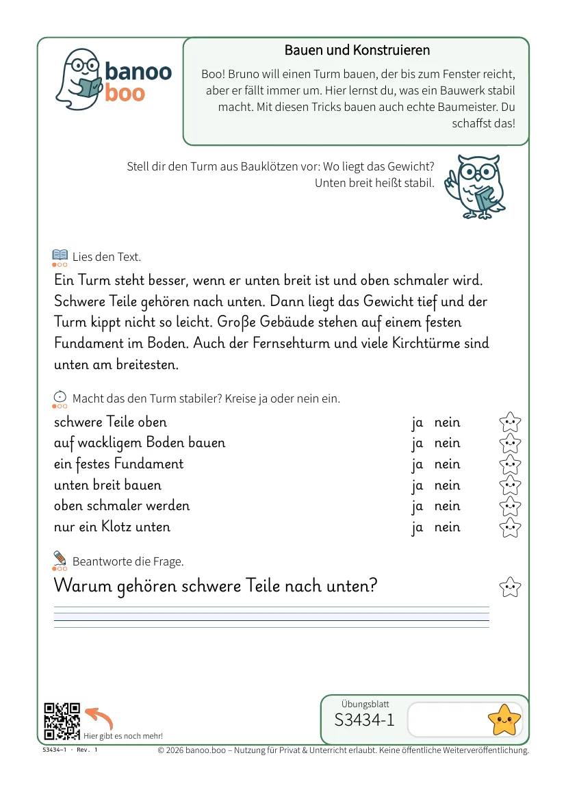 Bauen und Konstruieren – Vorschau