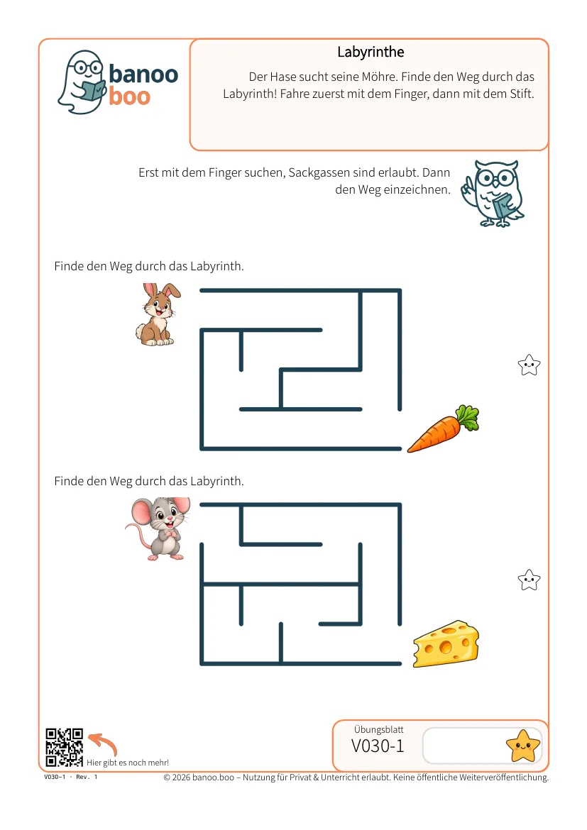 Vorschau: Labyrinthe
