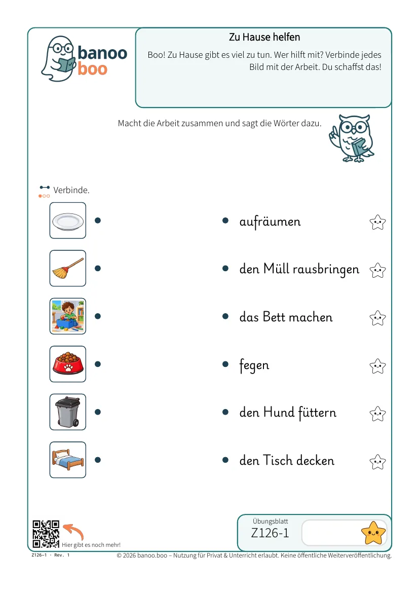 Zu Hause helfen – Vorschau